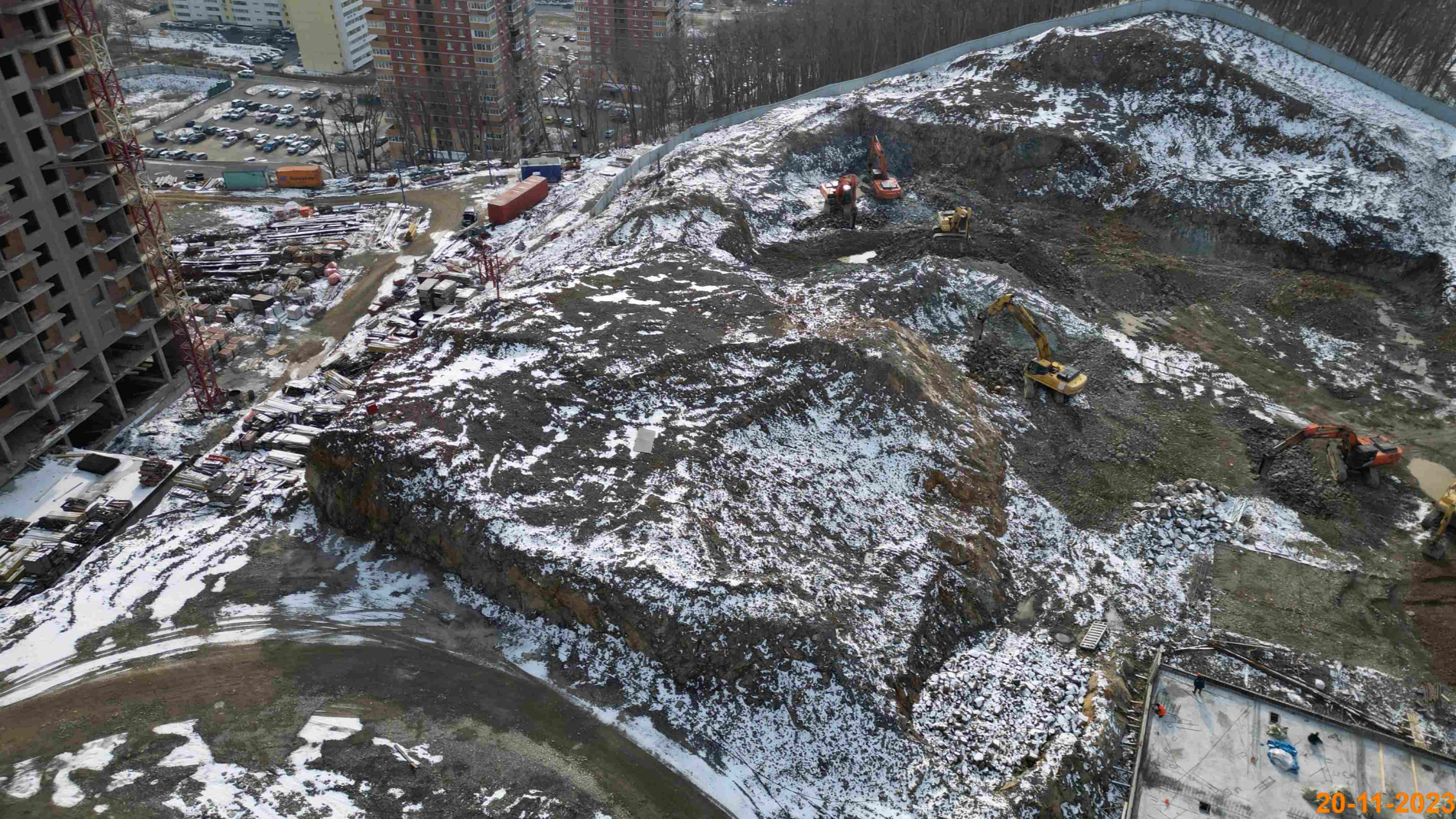 Жилой комплекс Снежный парк, Ноябрь, 2023, фото №2